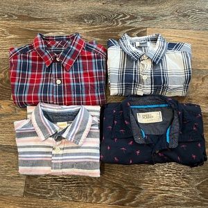 Boys button down shirts